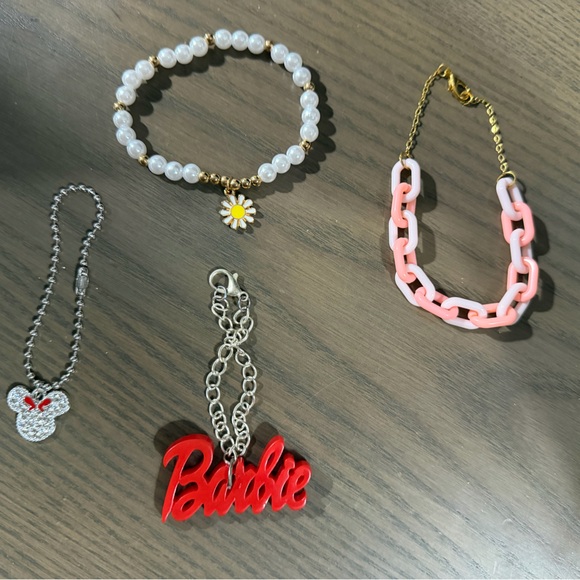 Other - Labubu or Doll Necklace Bundle - four of them